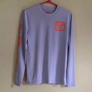 Disney Lavender Shirt with orange Logo 8
